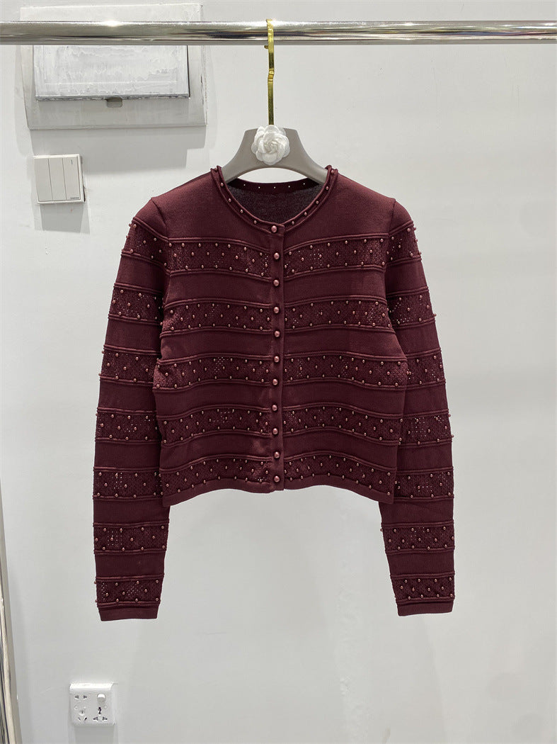 Three-Piece Set for Women with Heavy Beading