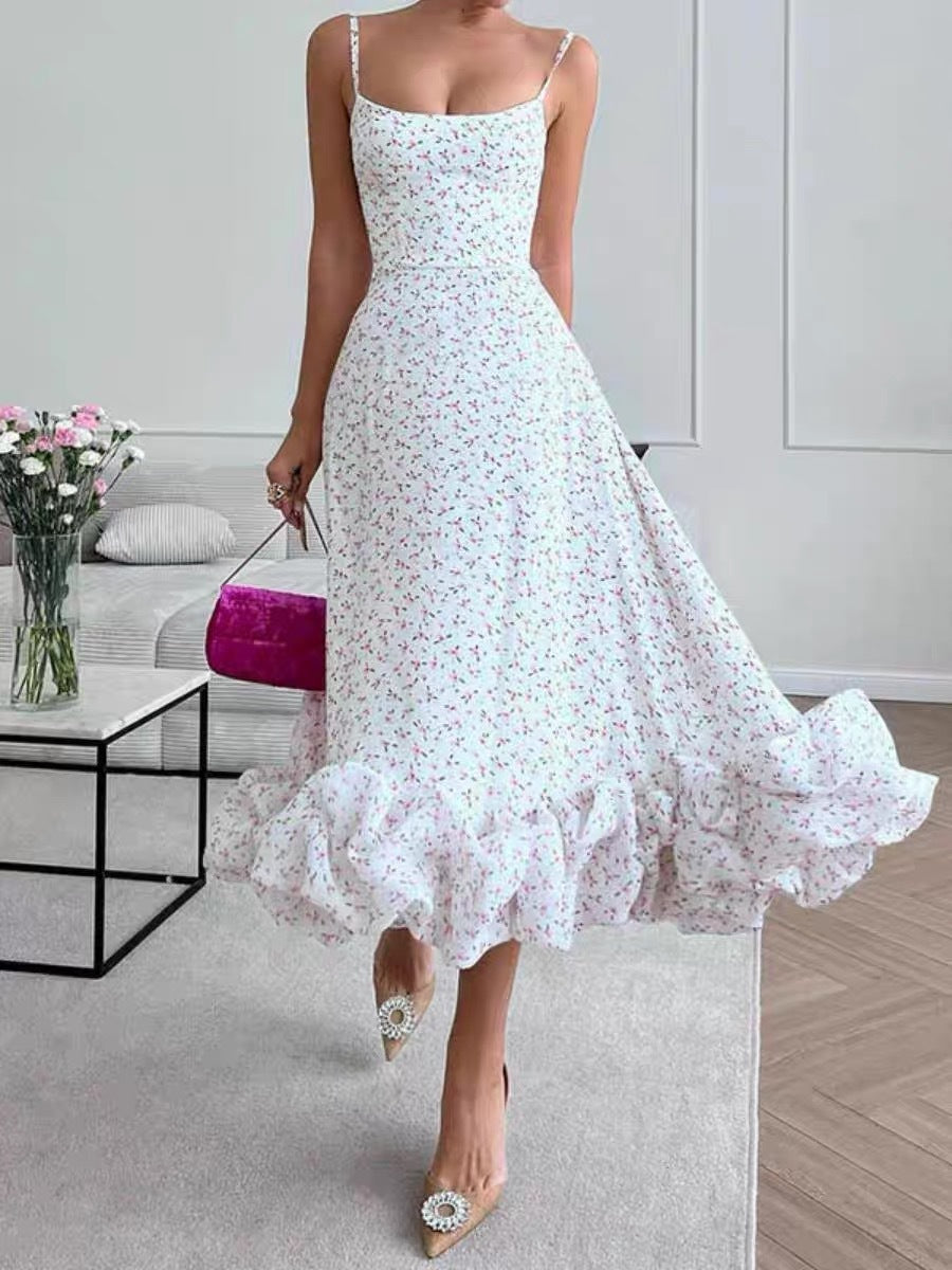 large swing flowe  dress