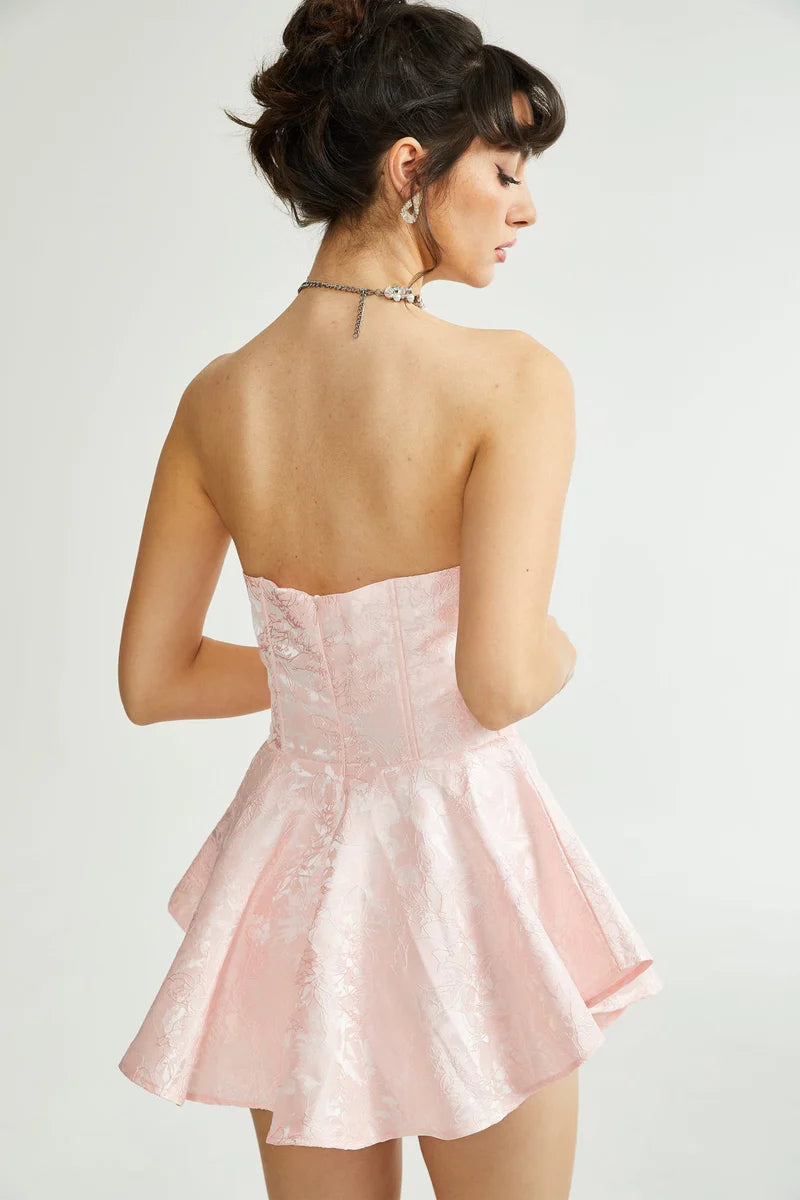 Mini robe Gemma à motifs de Jacquard