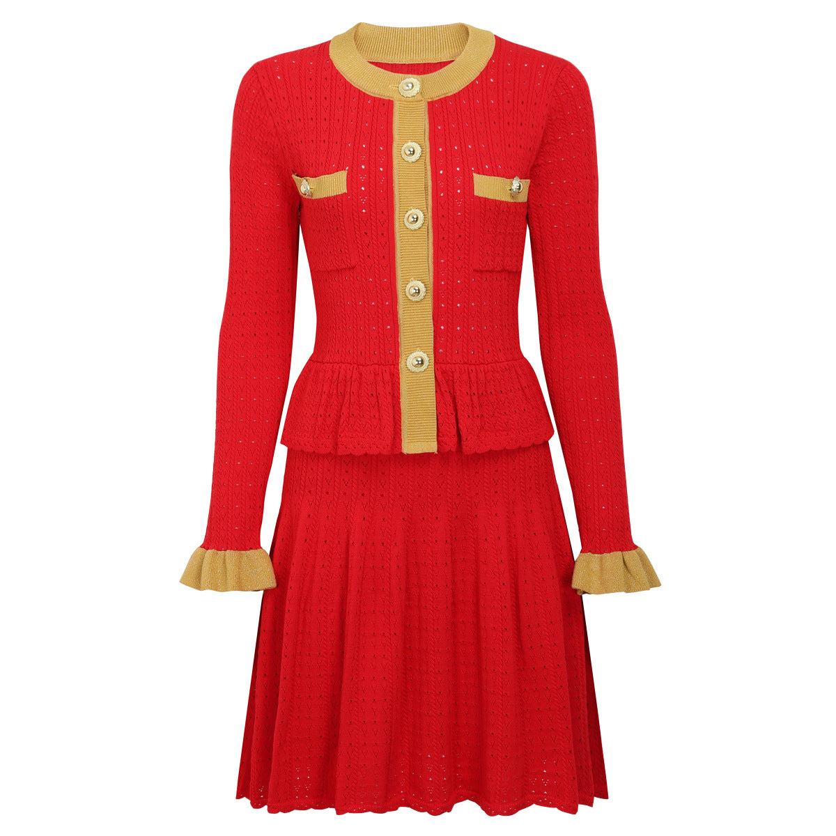 crew neck mermaid  dress