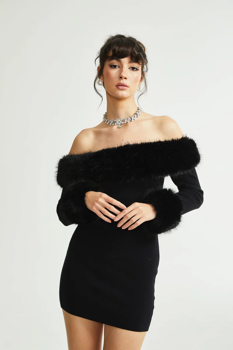 Madeleine off-shoulder dress