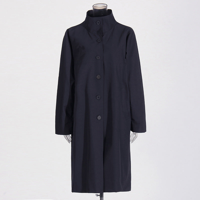 Stand-up collar  jacket