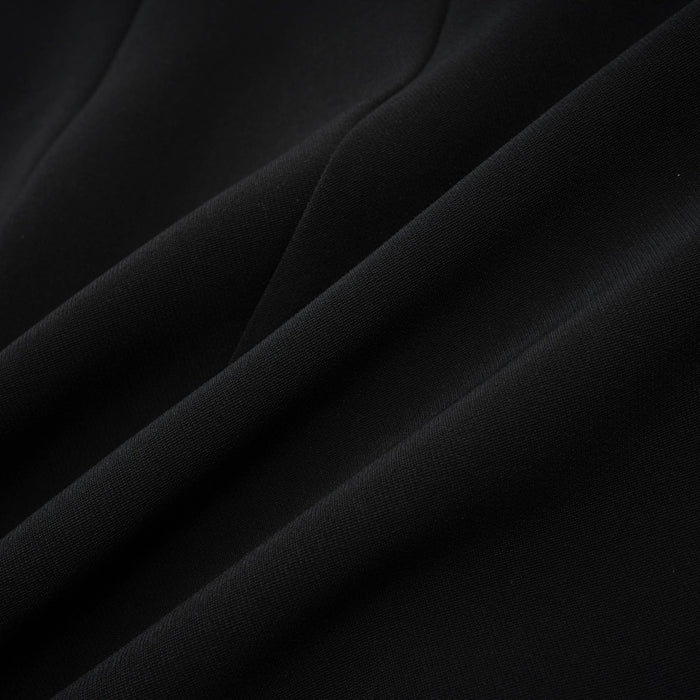 Babette Mini robe noire ornée de cristaux