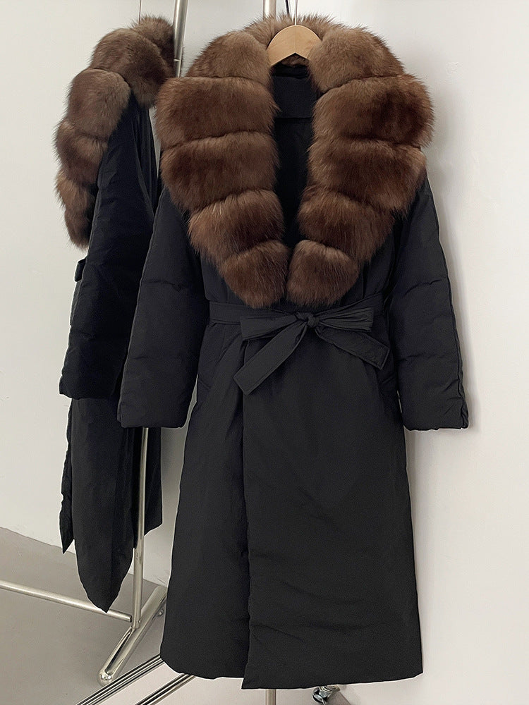 Thickened waist  jacket