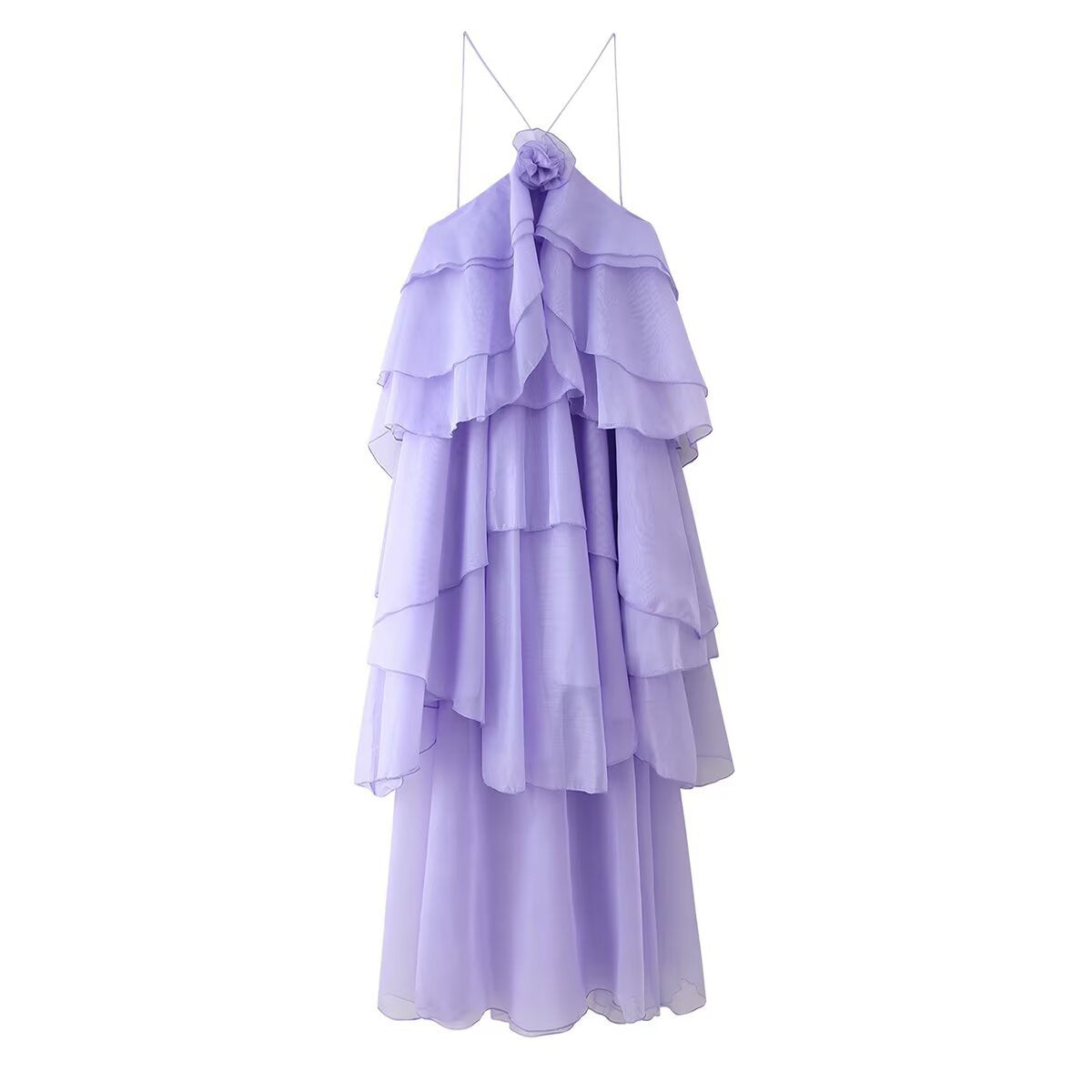 Nojoud Flower Mini Kleid