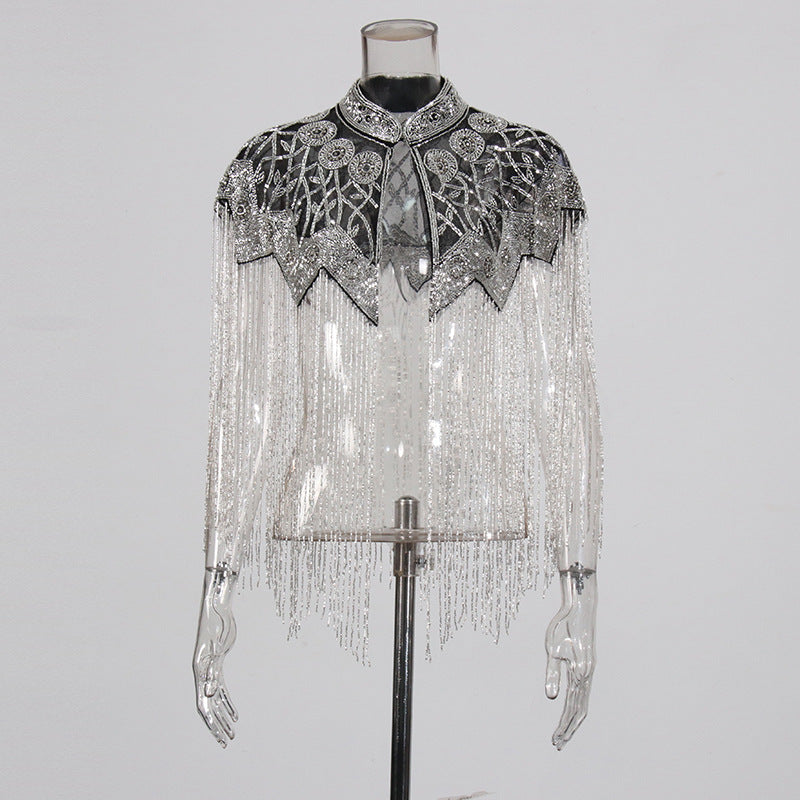 Gilded Tassel Capelet