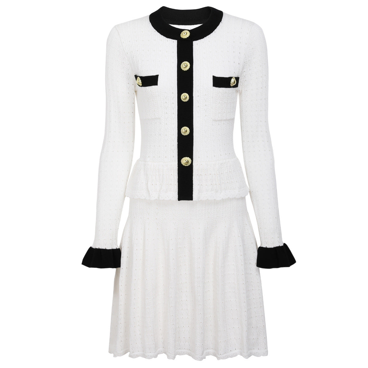 crew neck mermaid  dress