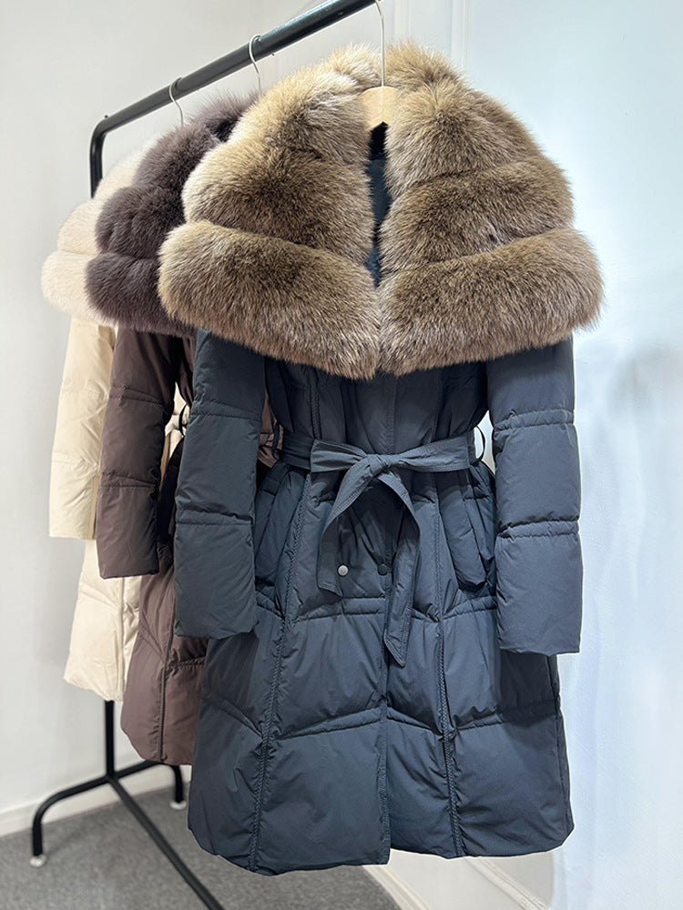 Large Fur Collar Down New  Jacket
