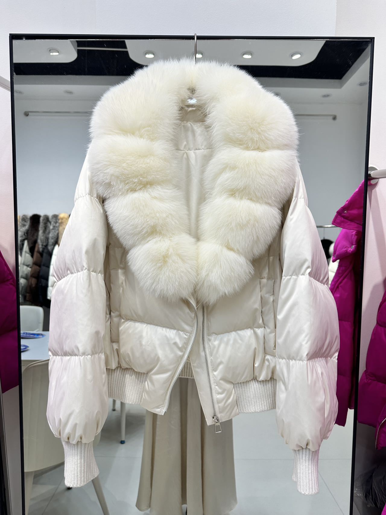 Fur Warm Down Jacket