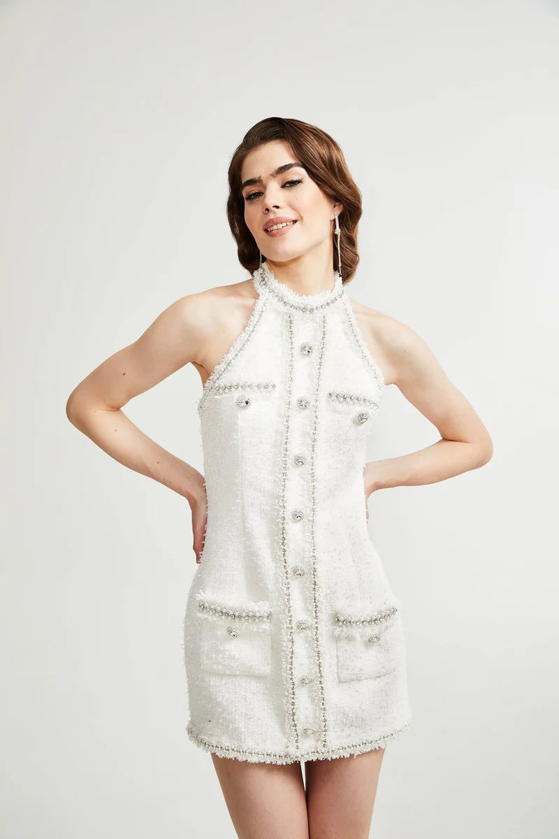 Philomène halter neck dress
