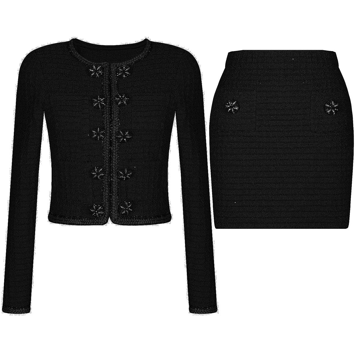 Small fragrance jacket  skirt set