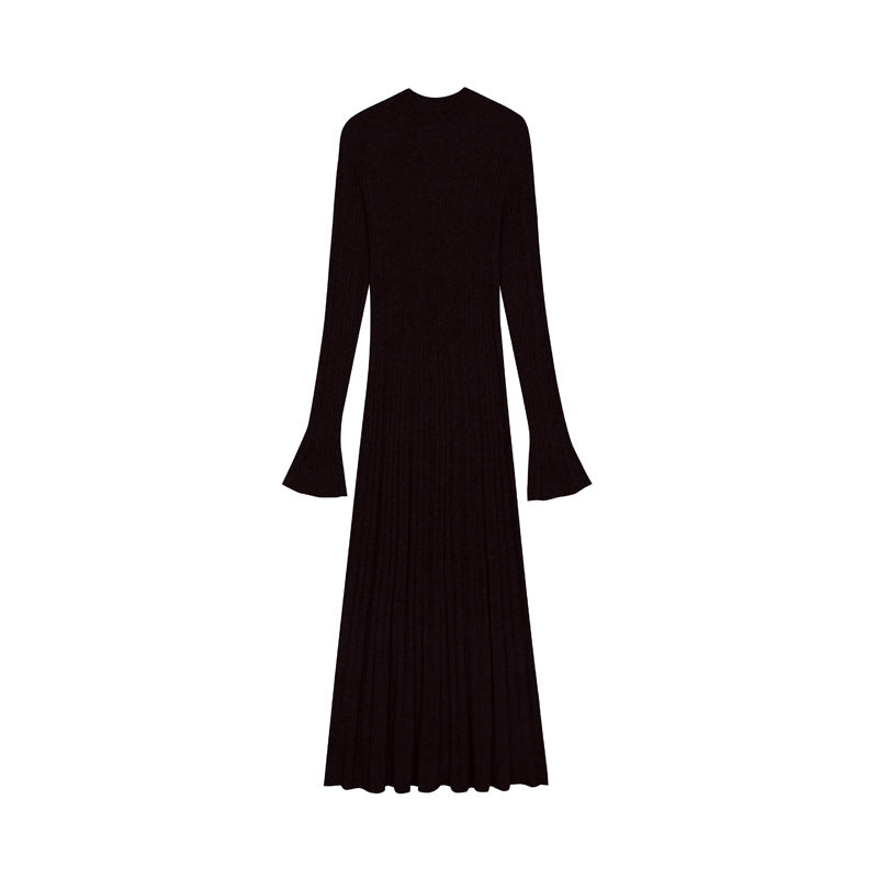 Wool primer knitted dress