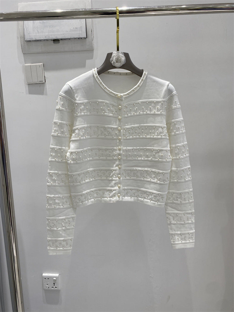 Three-Piece Set for Women with Heavy Beading