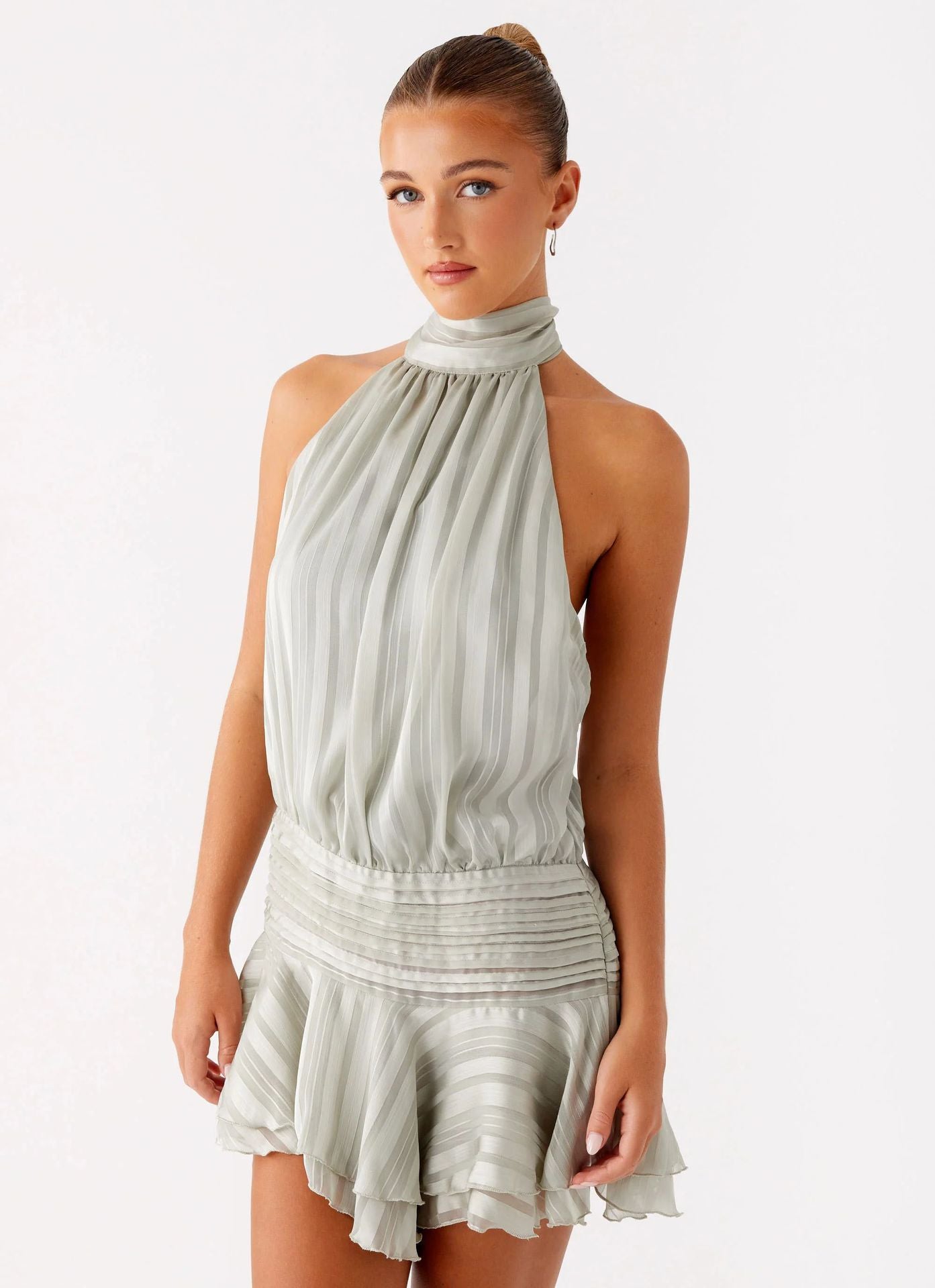Nojoud Bine Backless Kleid