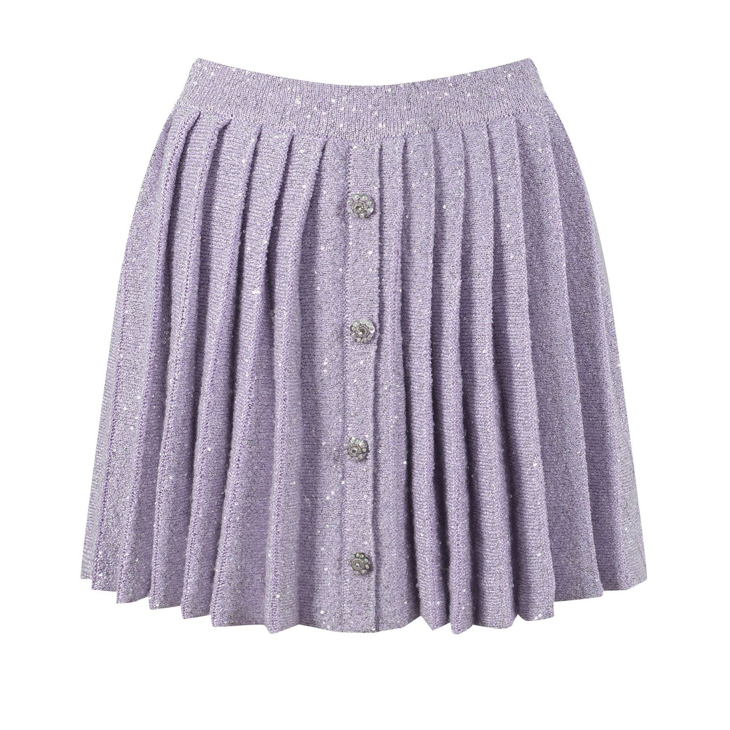 Long Sleeves  Pleated Skirts