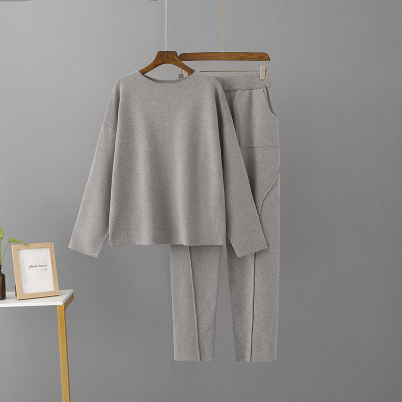 One-shoulder woolen suits