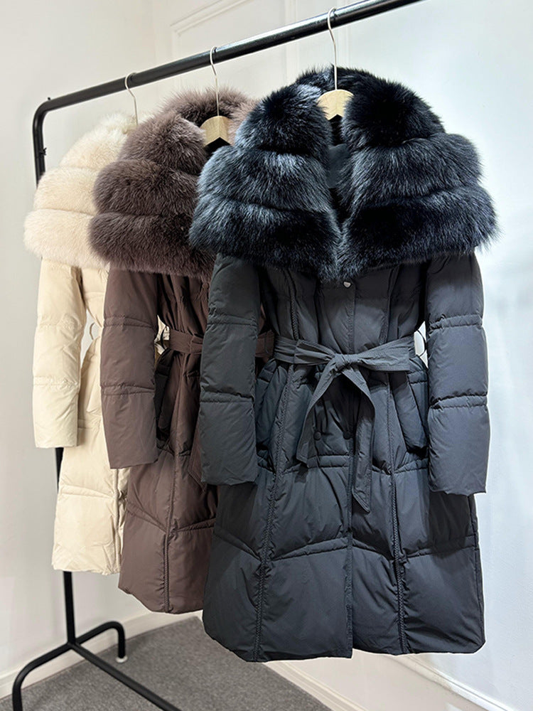 Large Fur Collar Down New  Jacket
