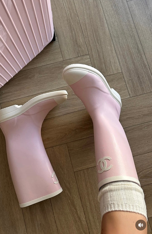Chan boots pink