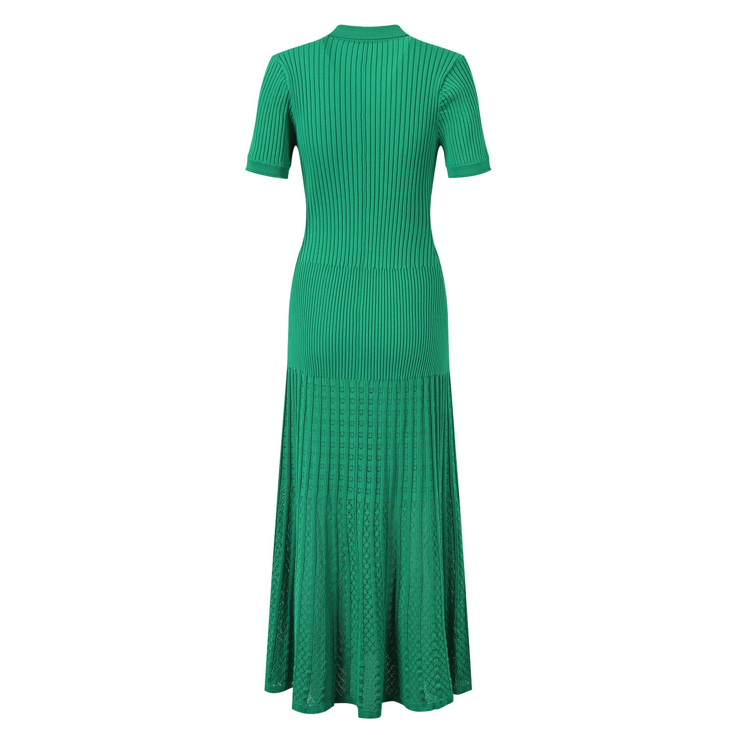 Palma Rib knitted Midi dress in green for women Palma Rib knitted Midi dress in green for women