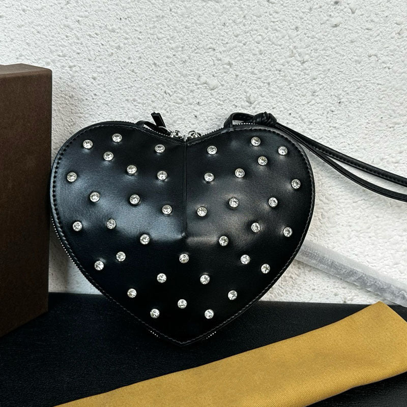 Leather Mini Shoulder Crossbody Bag