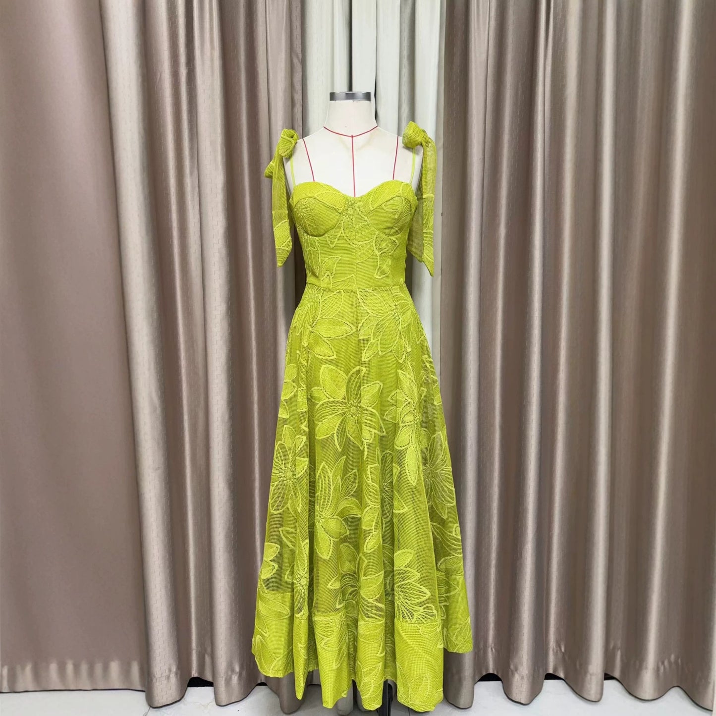 Palma Lace bandeau dress