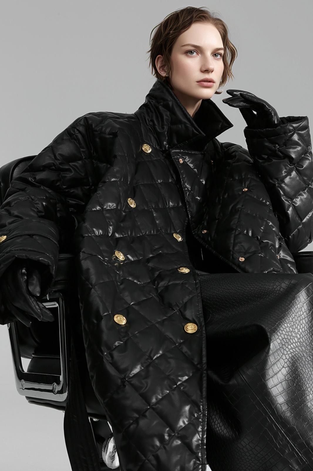 Duck down winter jacket