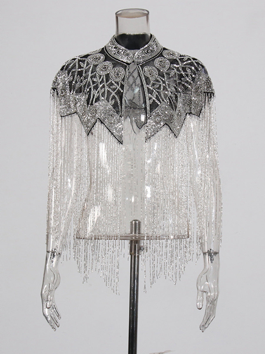 Gilded Tassel Capelet
