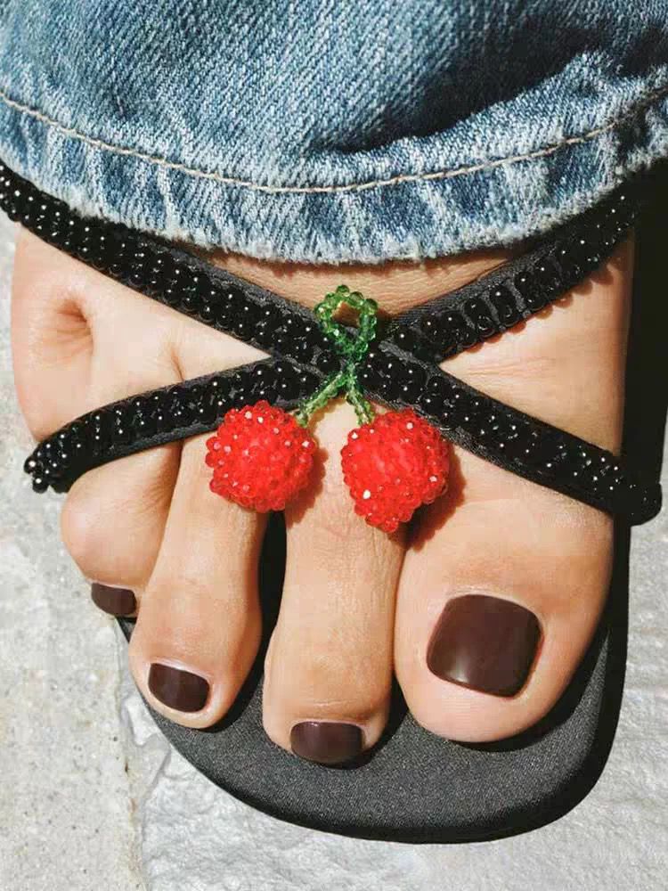 Cherry heels