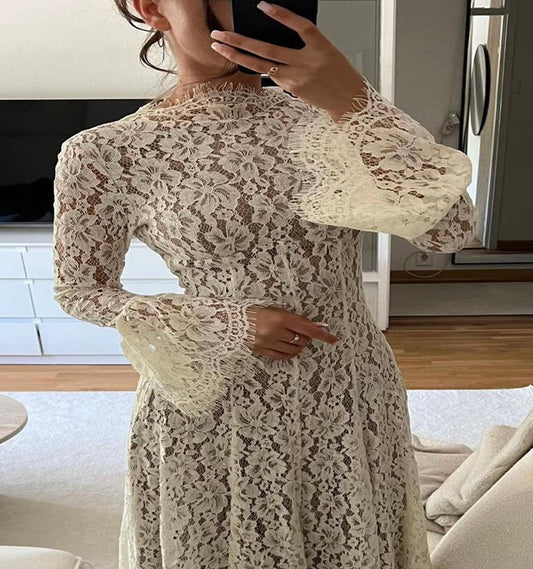 Fidji Maxi  lace dress