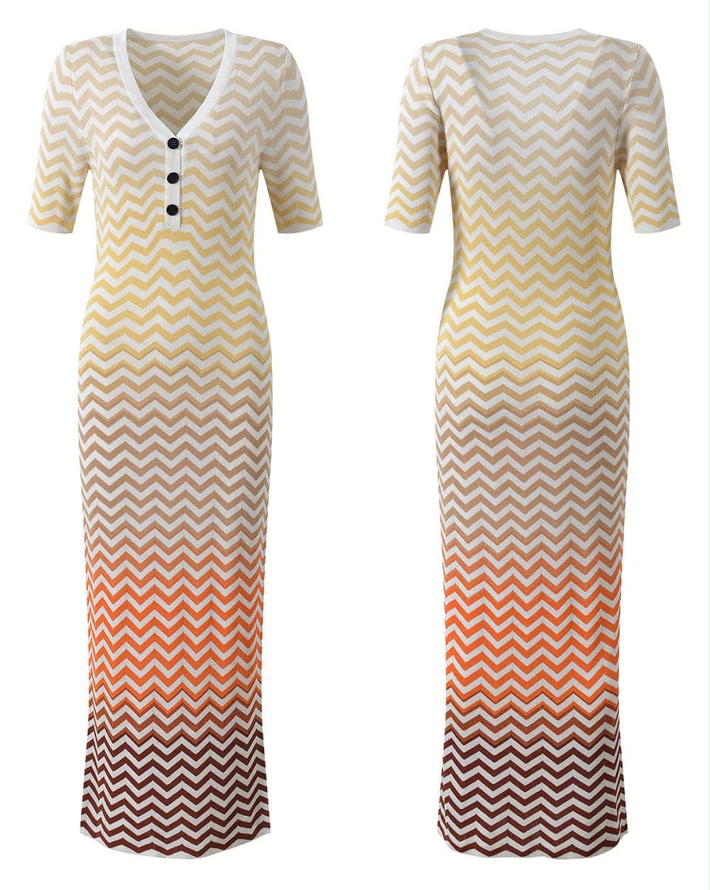 Short sleeve Stripe Dress