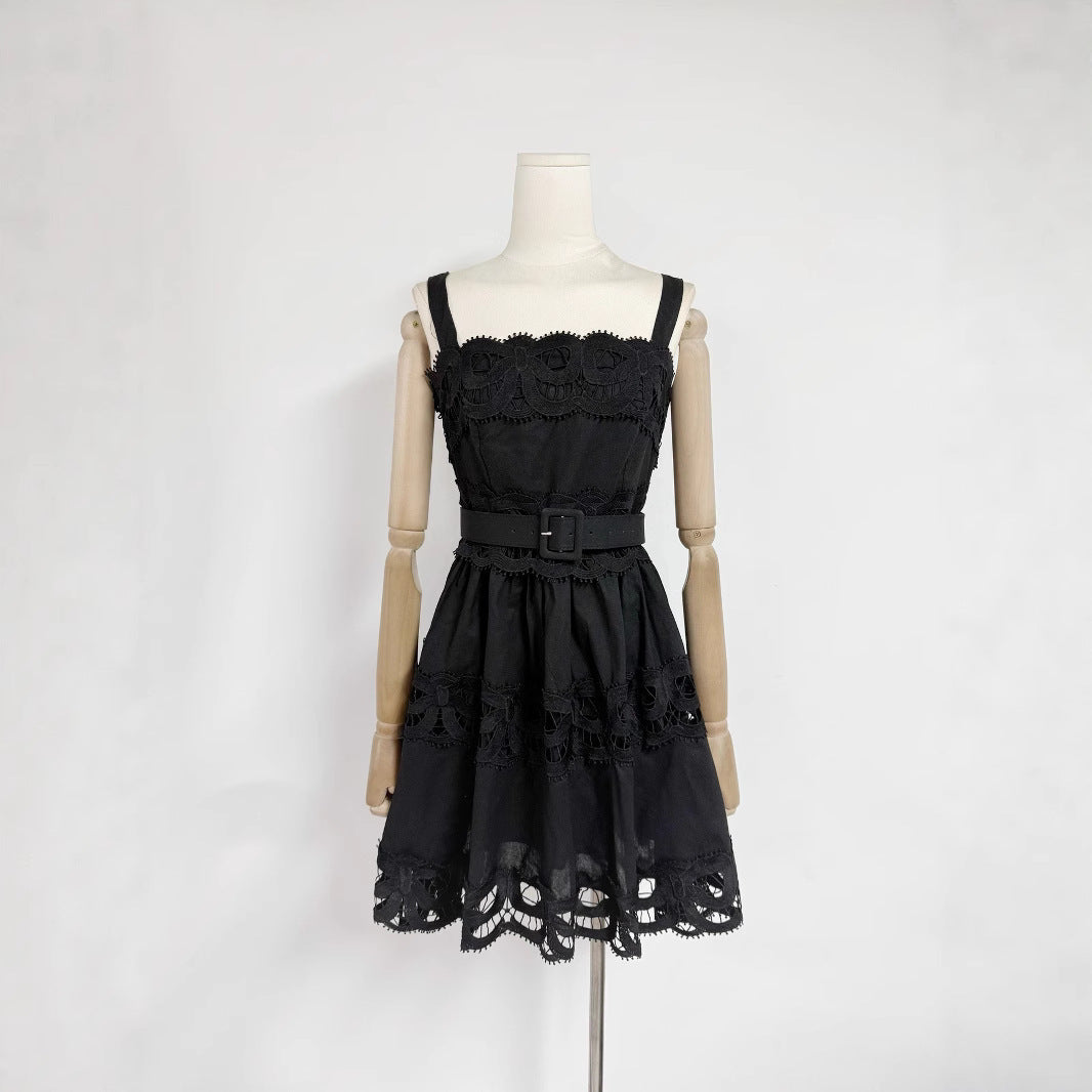 Palace Style Cut Out Design Dress