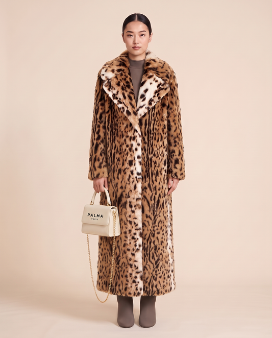 Madison Coat worn by model