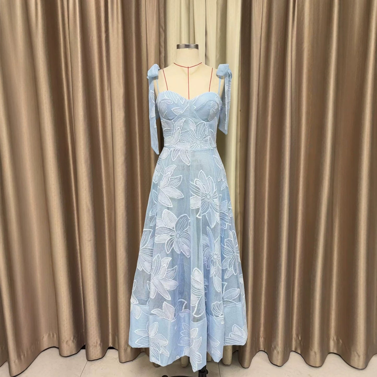 Palma Lace bandeau dress