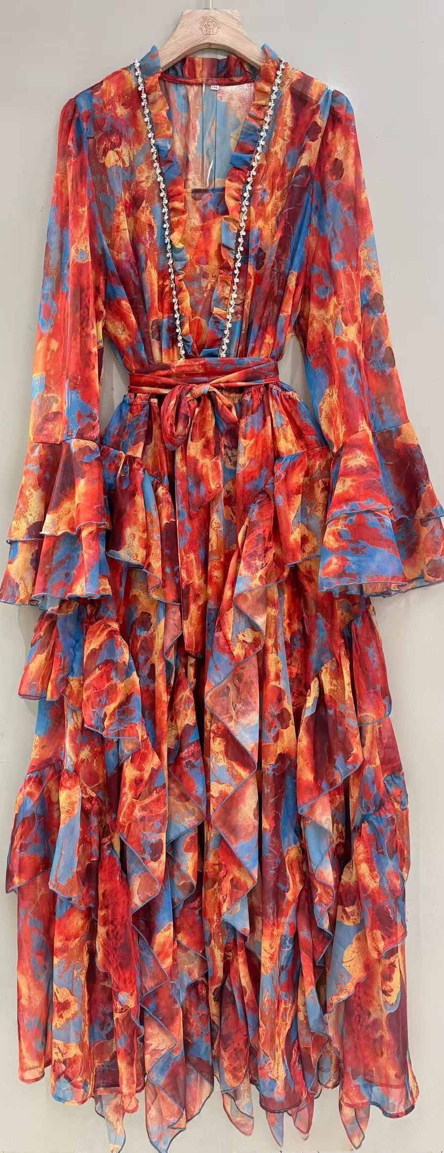 Beach Vacation Long Dress