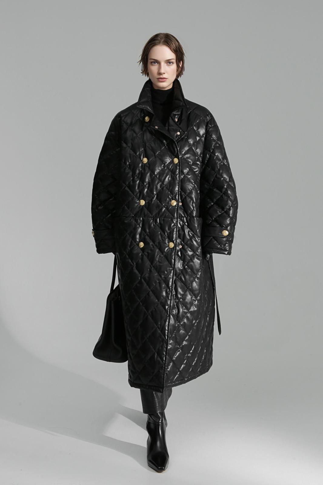 Duck down winter jacket