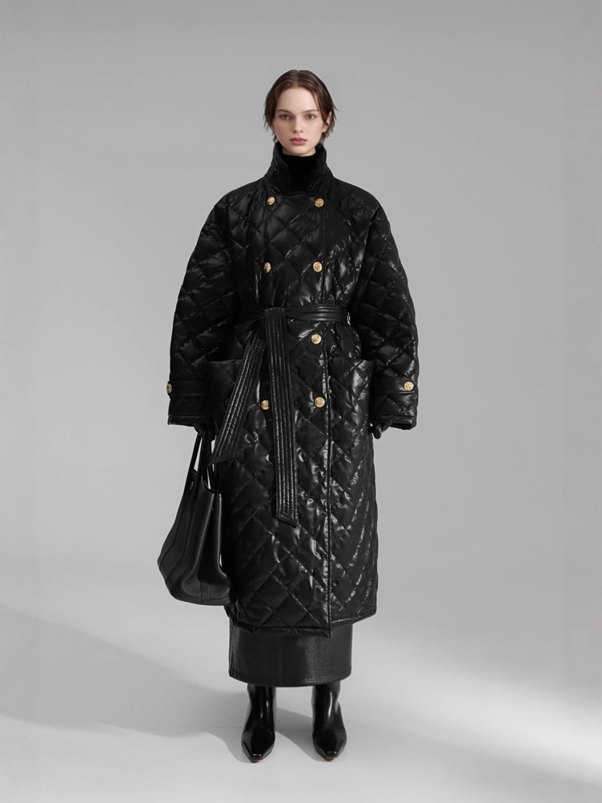 Duck down winter jacket
