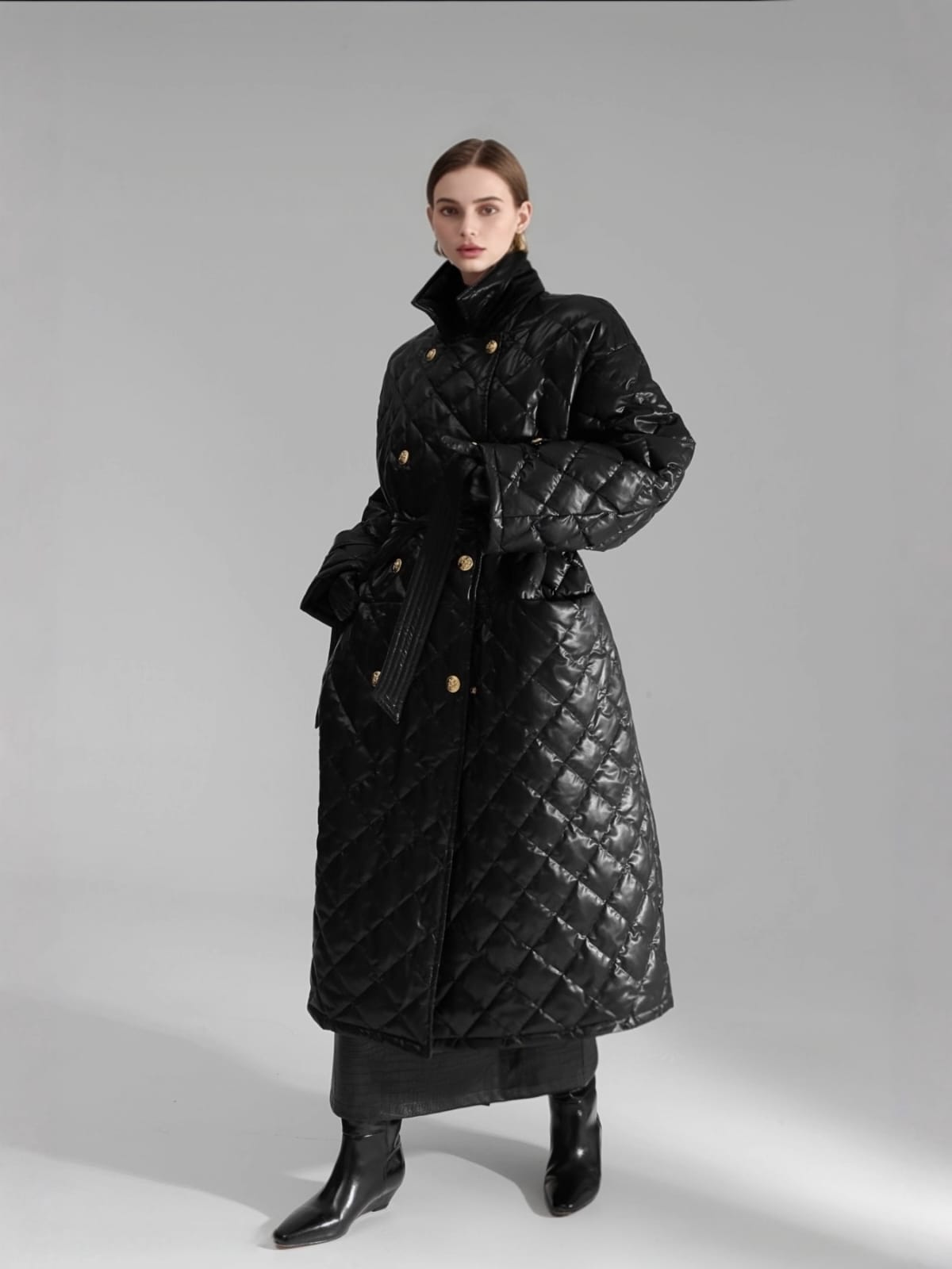 Duck down winter jacket