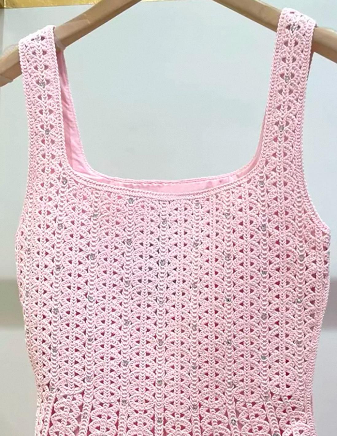 Hollow-Out Design dress