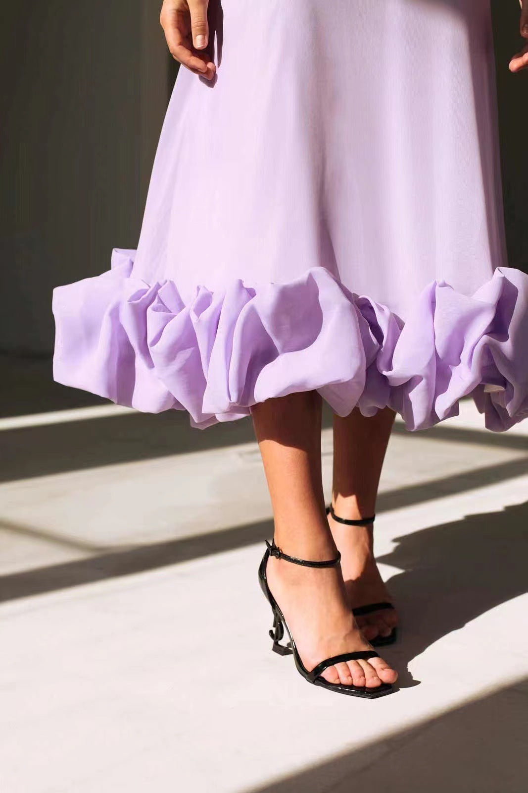 large swing flowe  dress
