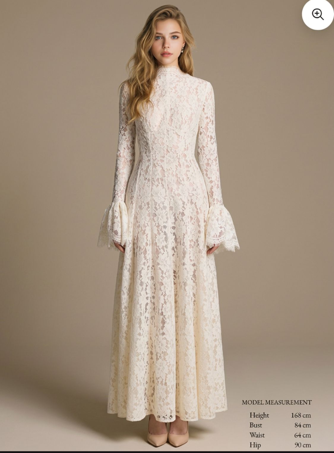 Fidji Maxi  lace dress