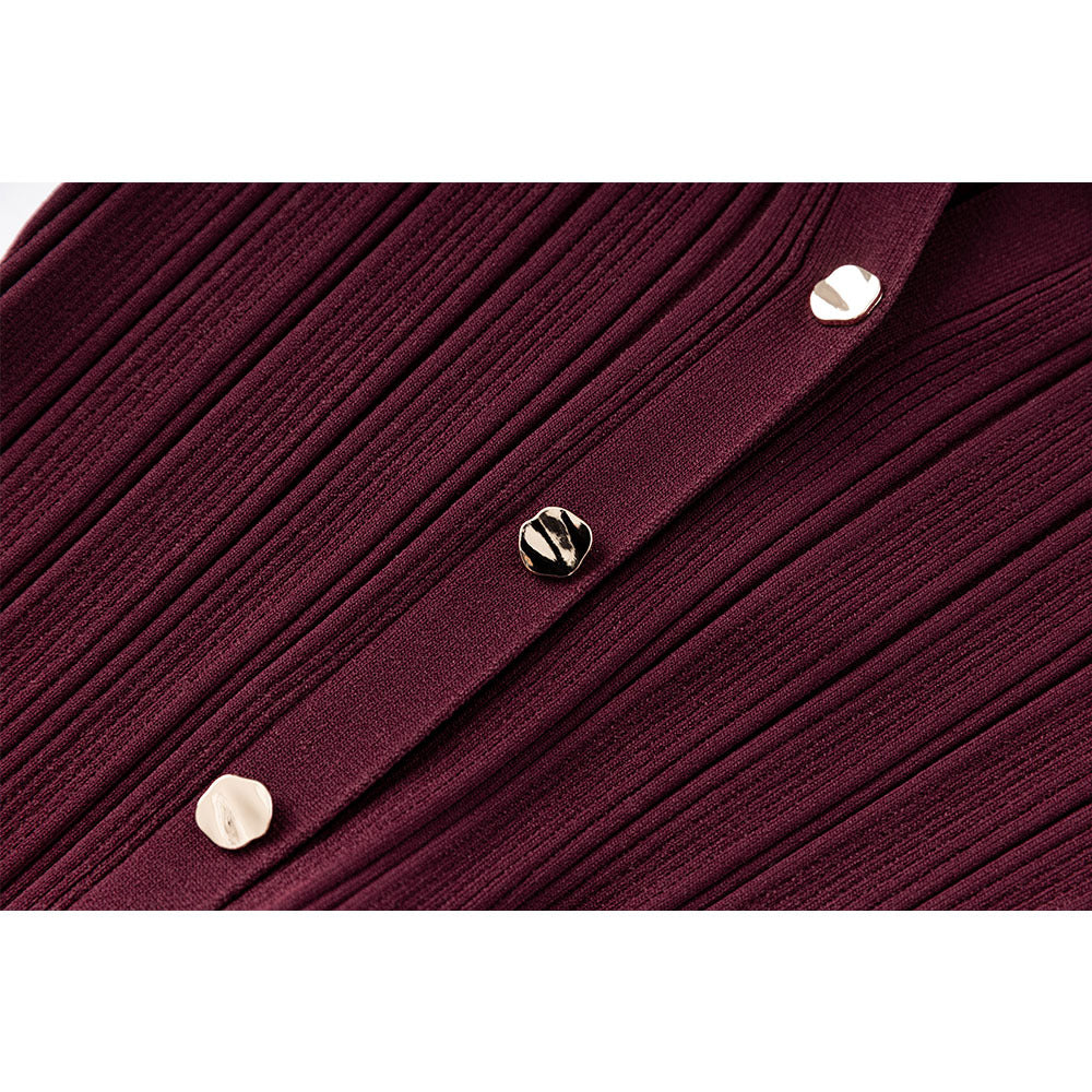 Hip-hugging mermaid skirt dress