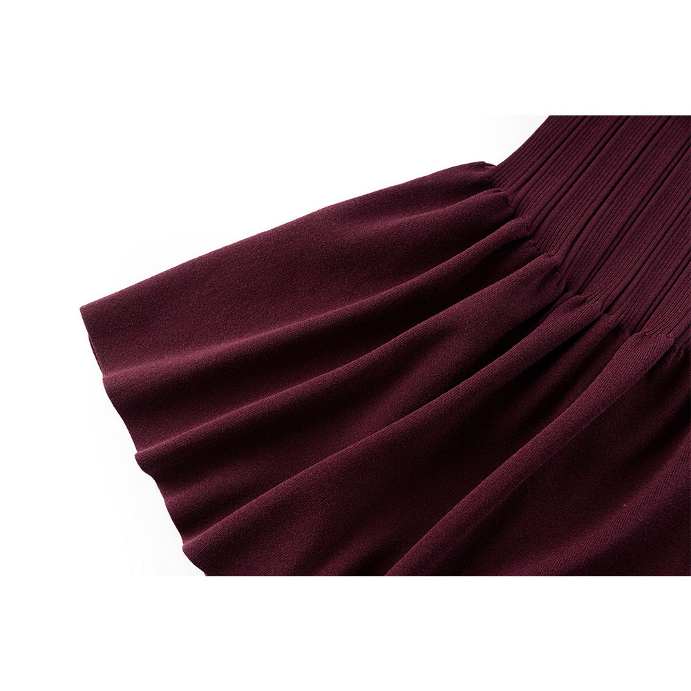 Hip-hugging mermaid skirt dress