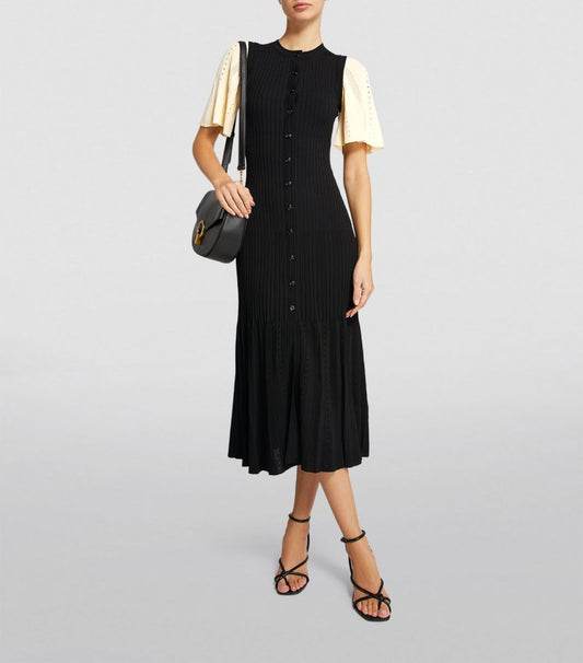 Palma   Ribbed Midi Dress