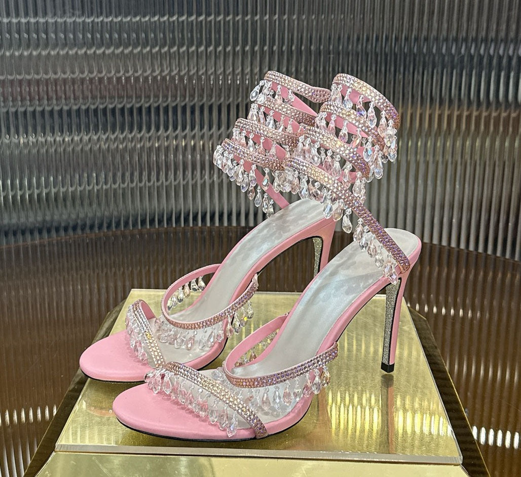 Fairy Style Wedding Shoes-Black