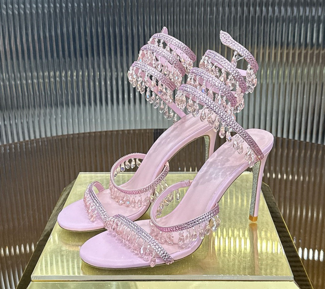 Fairy Style Wedding Shoes-Black