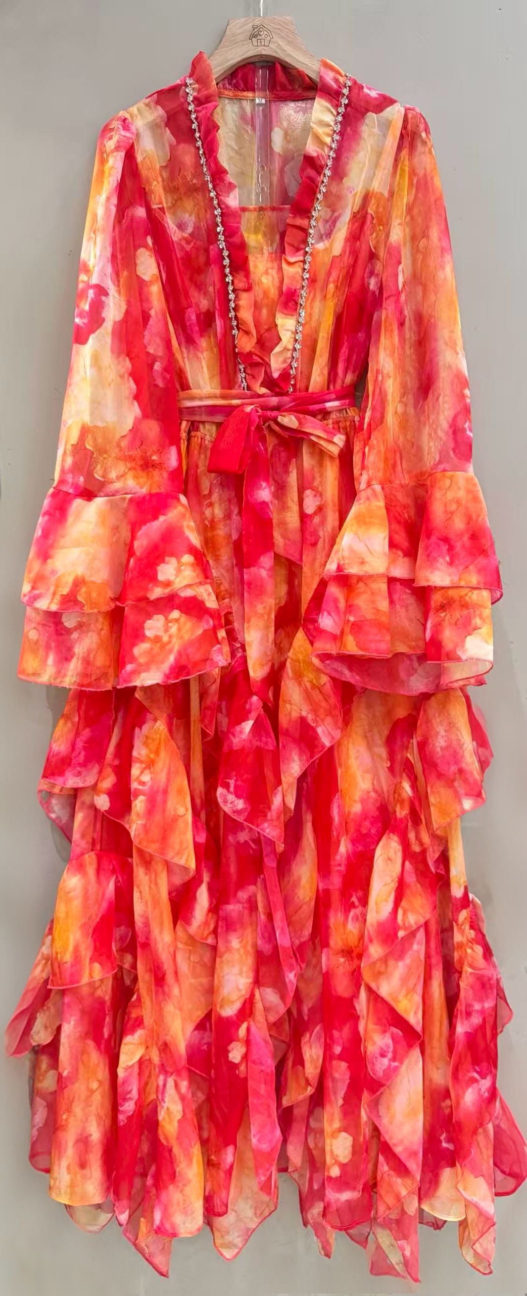 Beach Vacation Long Dress