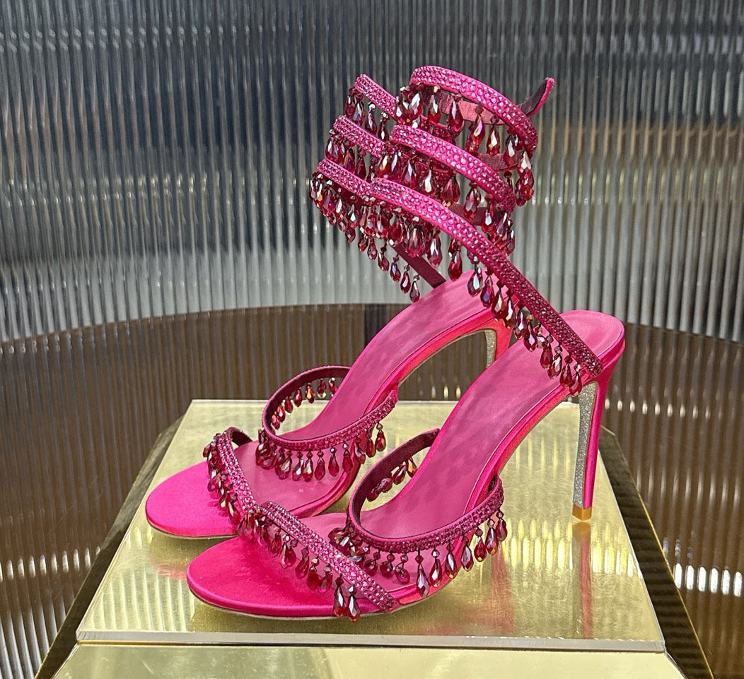 Fairy Style Wedding Shoes-Black