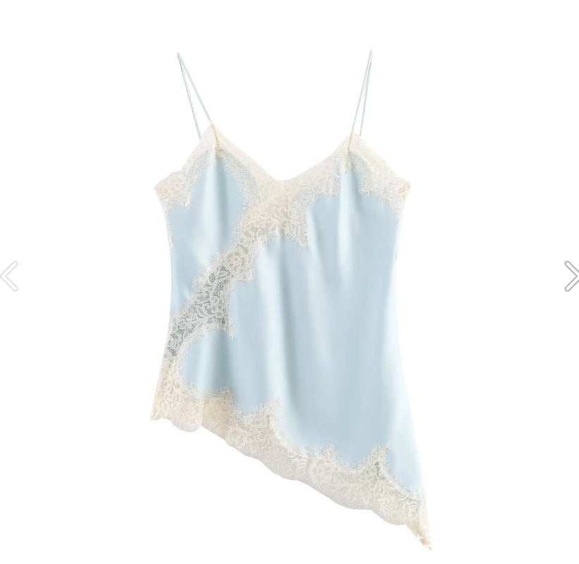 Lace Asymmetric Dress