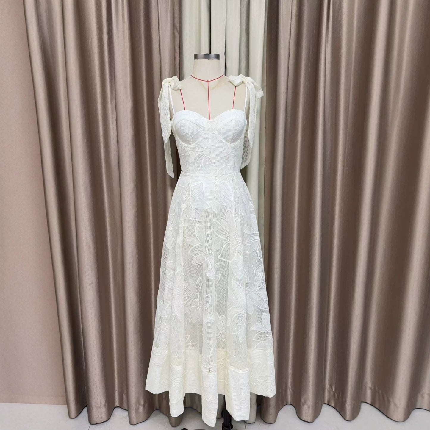 Palma Lace bandeau dress